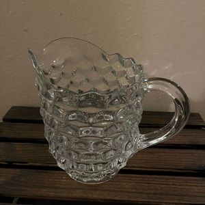 Vintage American Fostoria Pitcher